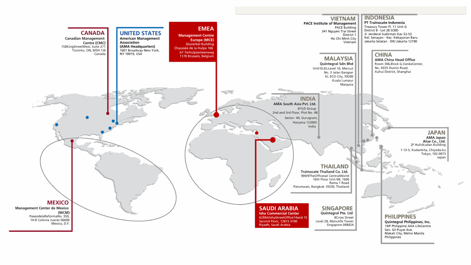 MCE part of AMA Global | Management Centre Europe
